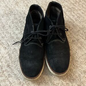 Steve Madden Men's Black Suede Boots Size 10